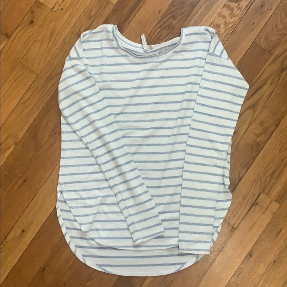 Luxespun Curved Hem T-Shirt